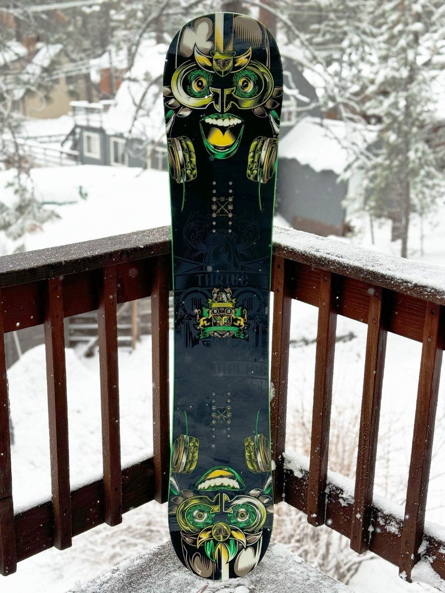 ride buckwild snowboard 148 cm THRIVE ACCOMPLICE CLASSIC SNOWBOARD