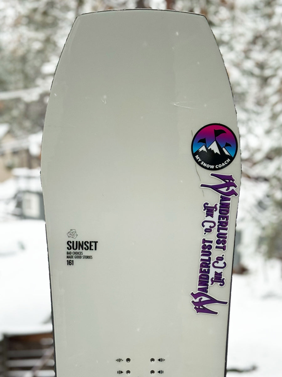 NOBADAY SUNSET SNOWBOARD DEMO – Thrive Snowboards